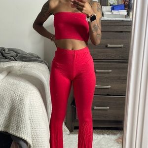 Flared pants 2 piece set